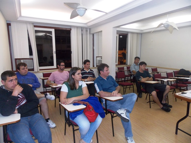 Reunião com representantes dos times da 1ª COPA SINFREN de FUTEBOL SOCIETY 